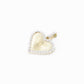 10k Solid Gold Diamond Heart Picture Pendant & Chain Set
