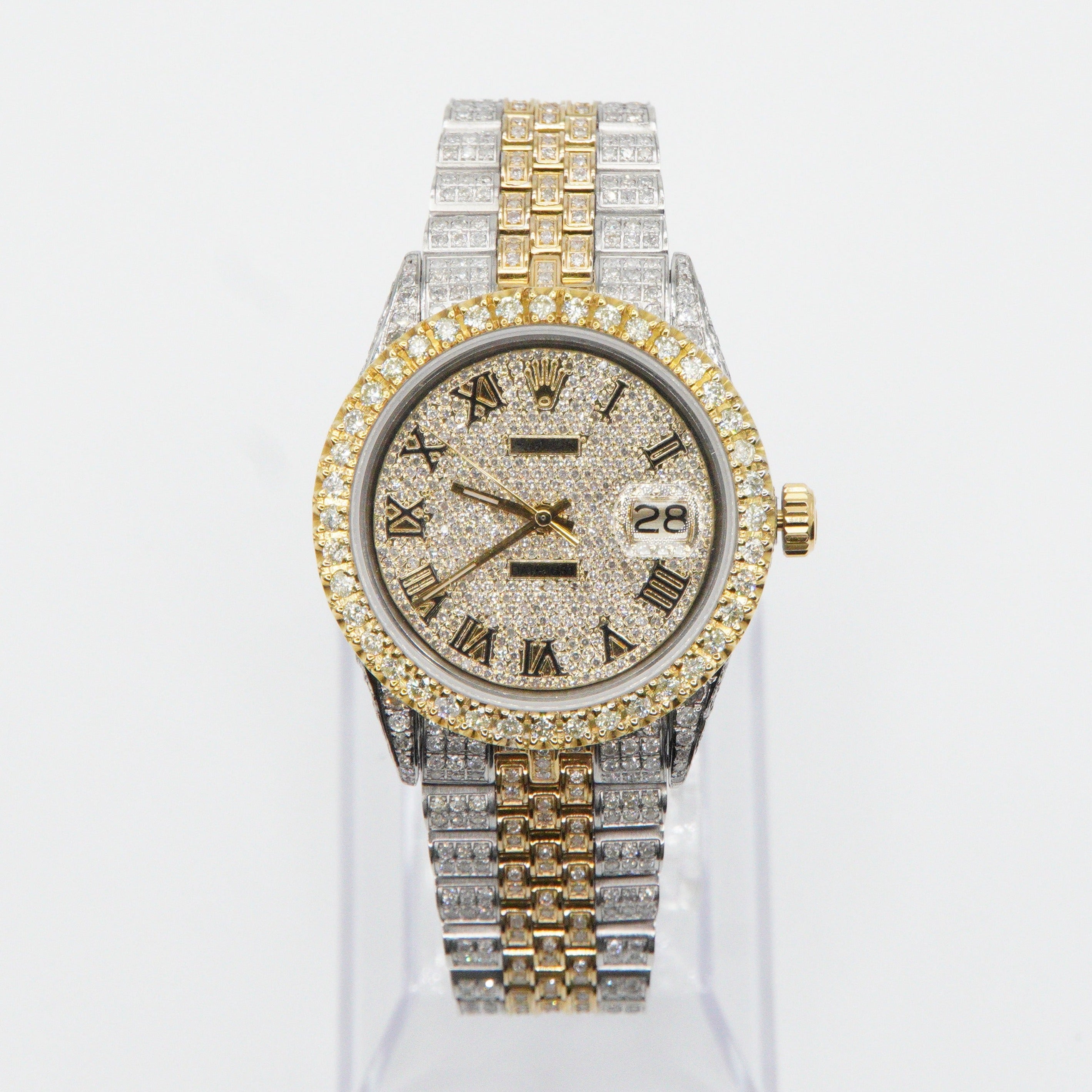 Rolex Datejust 36mm Two Tone Bustdown 40040