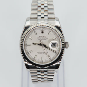 Rolex Datejust 36mm 116234 - Stainless Steel - White Dial