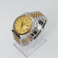 Rolex Datejust 36mm 16013 - 18k Yellow Gold & Stainless Steel - Gold Face