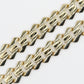 14k Gold 12mm Monaco Edge Chain - 10083