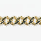 14k Gold 12mm Monaco Edge Chain - 10083