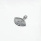 14k Solid Gold Diamond 3D Evil Eye Pendant - 60248