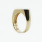 14k Solid Gold VS Diamond Channel Ring - 30173