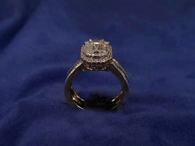 Load image into Gallery viewer, 14k Solid Gold VS Pie-Cut  Emerald Diamond TRANSFORMING Engagement Ring
