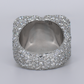 10k Solid Gold Lab Diamond Custom 23 Ring - 30396