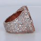 10k Solid Gold Lab Diamond Custom 448  Ring - 30408