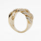 14k Solid Gold VVS/VS1 Diamond XL Cuban Ring - 30233