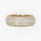 14k Solid Gold VVS/VS1 Diamond Custom Flooded Band - 30237