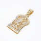 14k Solid Gold St. Lazarus Pendant - 60139