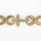 10k Solid Gold 12mm VS1 Diamond Baguette Infinity Cross Bracelet - 20165