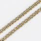 10k Solid Gold 3.5mm Ice Chain - 10107