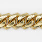 10k Solid Gold 20mm VS1 Diamond Center Pointer Cuban Bracelet - 20168