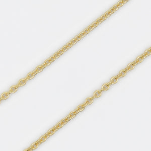 18k Solid Gold Diamond Lioness Necklace - 60374