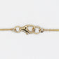 18k Solid Gold Diamond Lioness Necklace - 60374