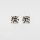 14k Solid Gold VS Diamond Solitaire Earrings - 50244