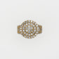 14k Solid Gold Diamond Triple Cake Ring - 30279