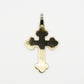 10k Solid Gold VS Diamond XL Motif Point Cross - 60427