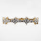 14k Solid Gold VS1 Diamond Cluster Cross Tennis Bracelet - 20184