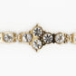 14k Solid Gold VS1 Diamond Cluster Cross Tennis Bracelet - 20184