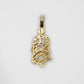 10k Solid Gold VS Diamond Chinese Dragon Pendant - 60436