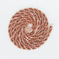 14k Solid Rose Gold 4mm Heavy Rope Chain - 10039