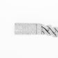 14k Solid White Gold 11mm VVS Diamond Edge Cuban Chain - 10057