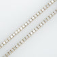 14k Solid Gold 8-Pointer VS Diamond Tennis Chain - 10014