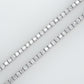 14k Solid Gold 8-Pointer VS Diamond Tennis Chain - 10014