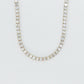 14k Solid Gold 8-Pointer VS Diamond Tennis Chain - 10014