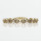 10k Solid Gold 5mm Diamond Mariner Bracelet - 20095