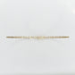 14k Solid Gold VS Diamond Tennis Bracelet