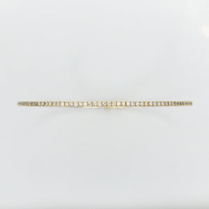 14k Solid Gold VS Diamond Tennis Bracelet
