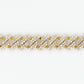 10k Solid Gold VS Diamond 5mm Cuban Bracelet