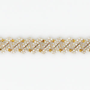 10k Solid Gold VS Diamond 5mm Cuban Bracelet