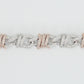 14k Solid Two-Tone Gold VVS 11.5mm Lux Thorn Bracelet