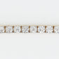 14k Solid Gold Custom 25 Pointer VS1 Diamond Tennis Bracelet