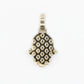 10k Solid Gold VS1 Diamond Hamsa Pendant - 60177