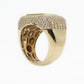 14k Solid Gold VS1 Diamond Baguette Men's Ring - 30076