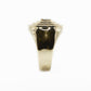 10k Solid Gold Diamond Circle Cake Ring - 30167