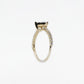 14k Solid Gold VS Diamond Heart Ring - 30164