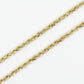 14k Solid Gold 2mm Rope Chain - 10082