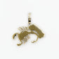 10k Solid Gold VS Diamond Scorpio Pendant - 60211