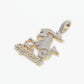 10k Solid Gold VS Diamond Capricorn Pendant - 60206