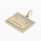 10k Solid Gold Diamond Last Supper Pendant - 60219