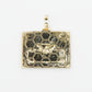 10k Solid Gold Diamond Last Supper Pendant - 60219