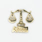 10k Solid Gold VS Diamond LIbra Pendant - 60238