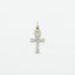 10k Solid Gold VS1 Diamond Ankh Cross - 60254