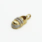 18k Solid Gold Diamond Women Shoe Pendant - 60275