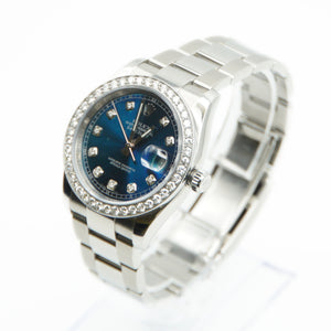 Rolex Datejust 36mm Stainless Steel - Diamond Bezel - 40051